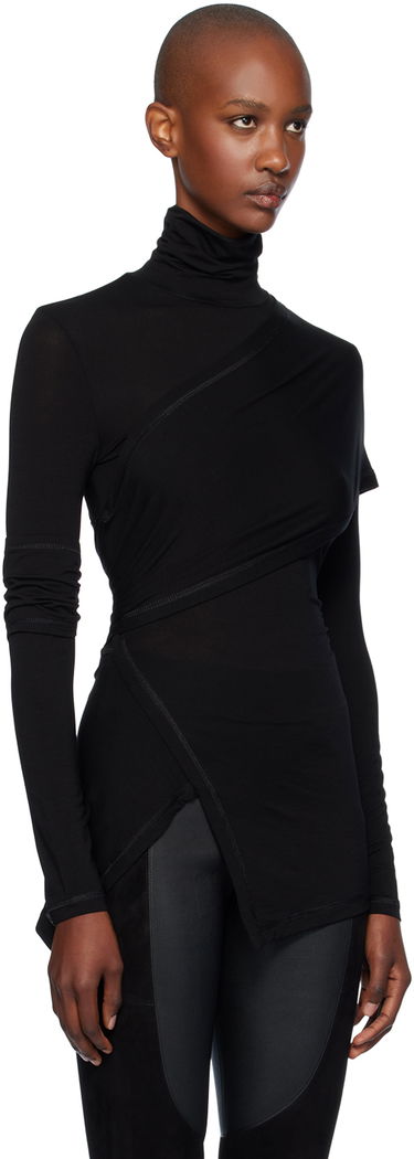 Cветр Helmut Lang Helmut Lang Turtleneck Top чорний | O07HW501, 1