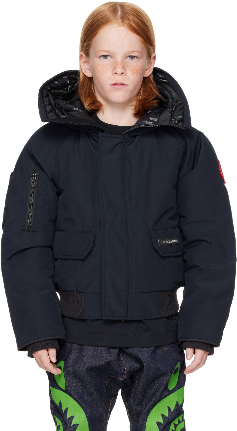 Куртка бомбер Canada Goose Chilliwack Down Bomber Jacket темно-синій | 4555Y