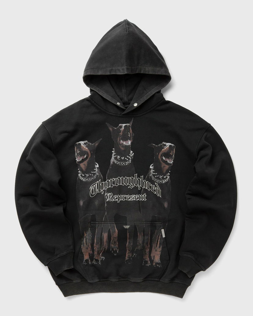 Світшоти Represent Clo Represent THOROUGHBRED HOODIE чорний | MLM41134-003