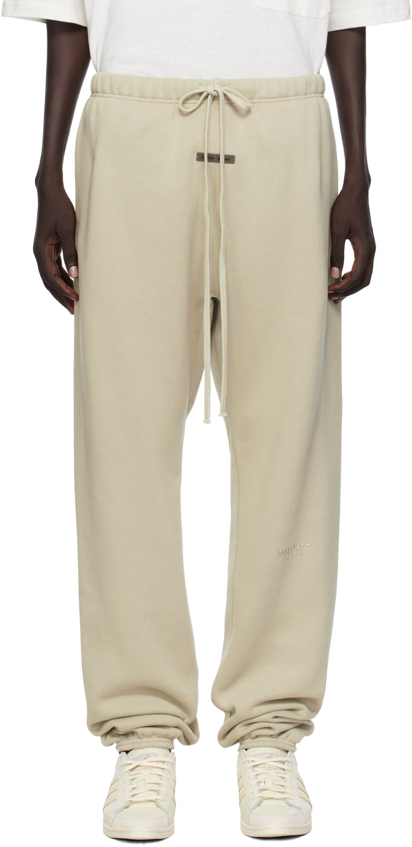 Спортивні штани Fear of God Fear of God ESSENTIALS Vintage Fleece Sweatpants бежевий | 130SP258046F