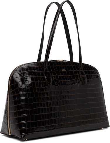 сумка-тоут TOTEME Totême Croco-Embossed Day Tote чорний | 252-WAL0082-LE0076, 1