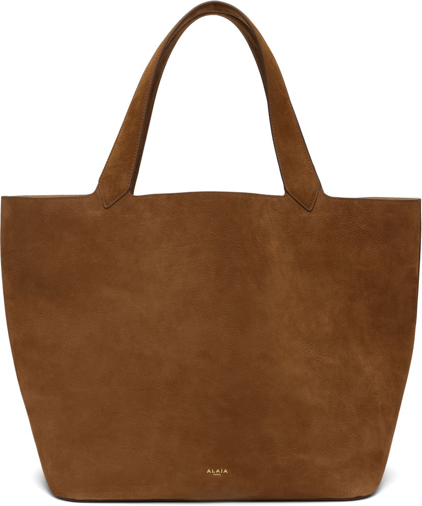 сумка-тоут Alaïa ALAÏA 'Le Cabas' Suede Tote Коричневий | AA1S15042CA214