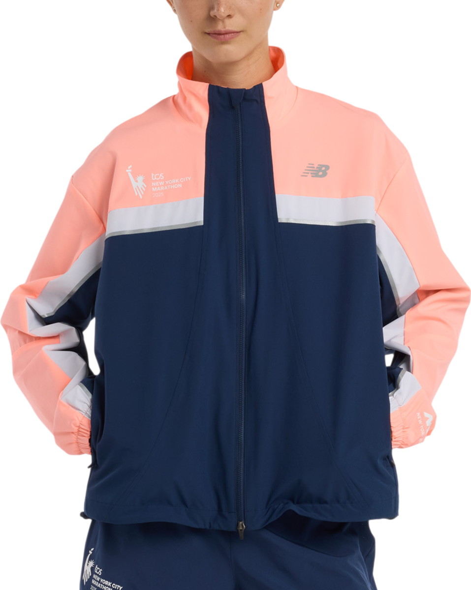 Вітровка New Balance NYC Marathon 2025 Color Block Running Jacket Різнокольоровий | wj53250m-nny, 0