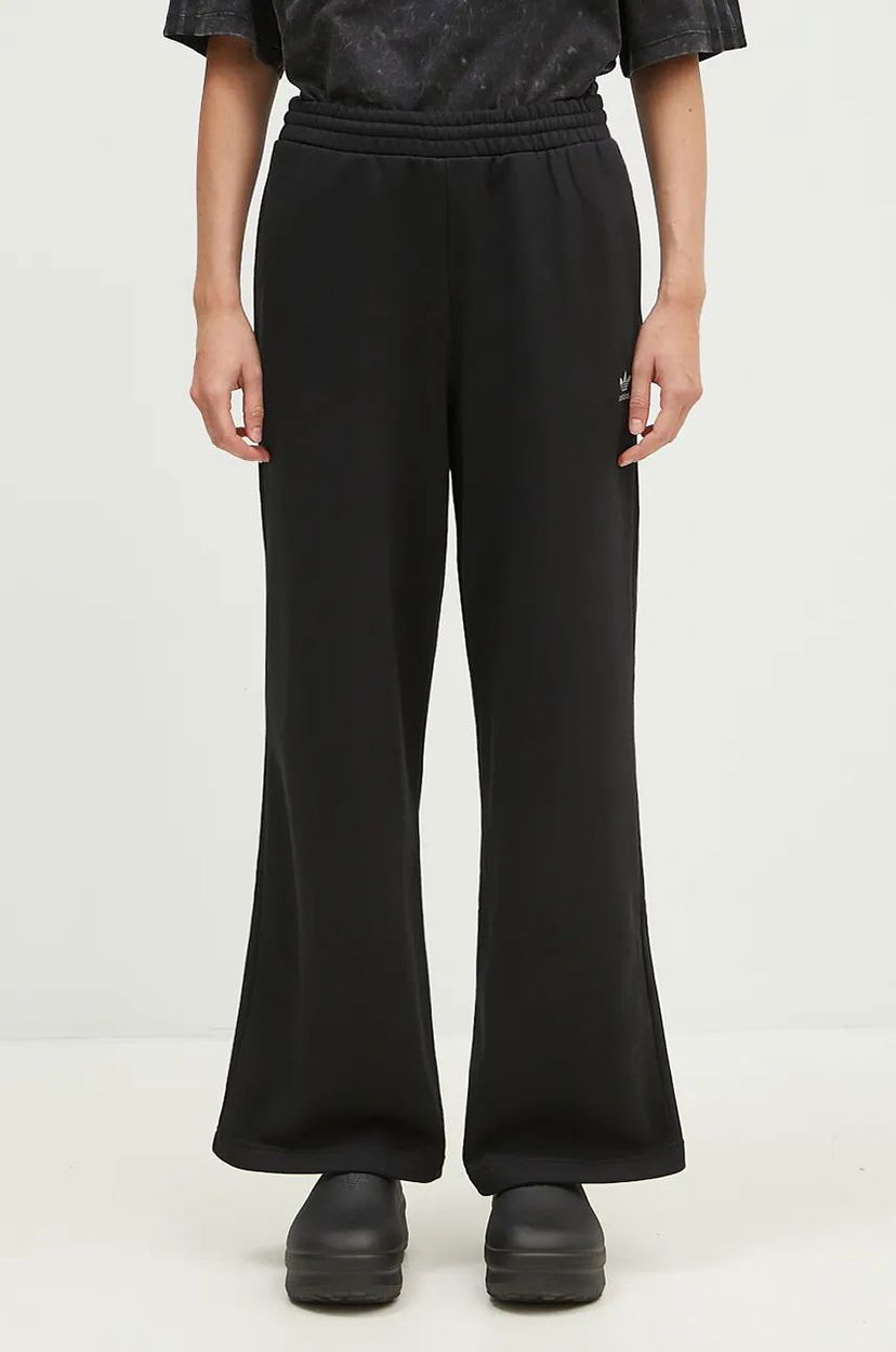 Спортивні штани adidas Originals Wideleg Fleece Pants чорний | JN3030