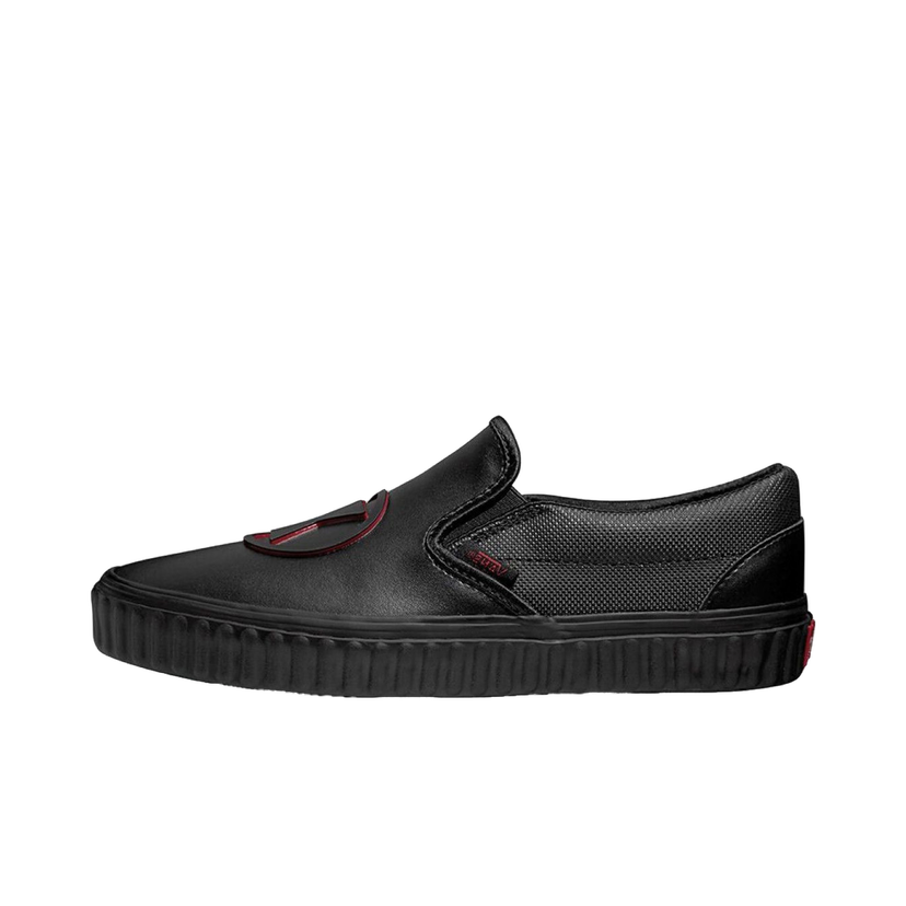 Кросівки та взуття Vans Slip-On Marvel Black Widow чорний | VN0A38F7U7K