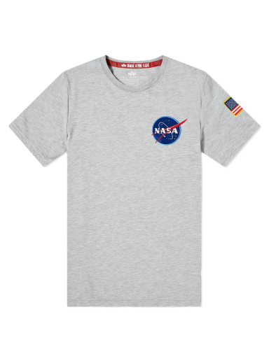 Футболка Alpha Industries Space Shuttle Tee Сірий | 176507-17