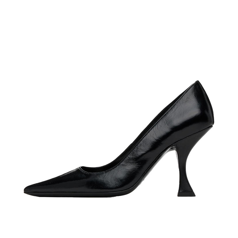 Кросівки та взуття BY FAR Leather Pointed Toe Pumps чорний | 23PFVIVBLCRE