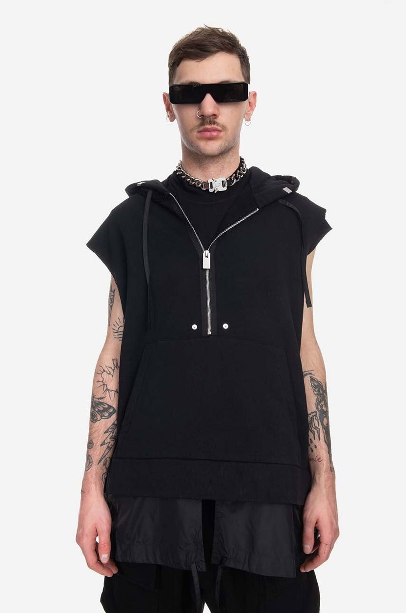 Світшоти 1017 ALYX 9SM Sleeveless Hoodie чорний | AAMSH0203FA01