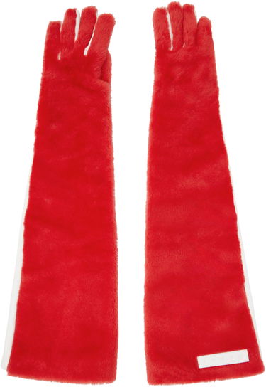 Рукавички Marni Marni Long Faux-Fur Gloves Червоний | GNMC0052X0 ULM121, 0