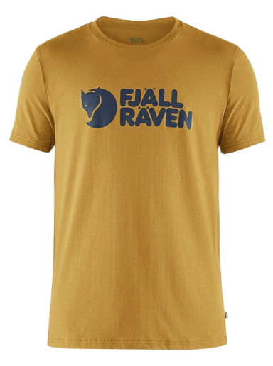 Футболка FJÄLLRÄVEN Logo T-Shirt Жовтий | 87310-160