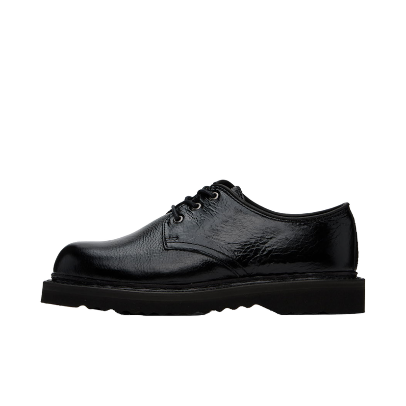 Кросівки та взуття OUR LEGACY Trampler Leather Derby Shoes чорний | A4237LBC