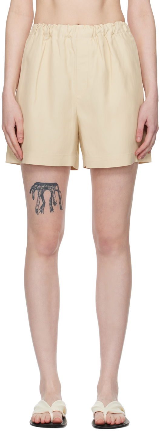 Шорти Loulou de Saison Loulou de Saison Seto Shorts бежевий | SETO