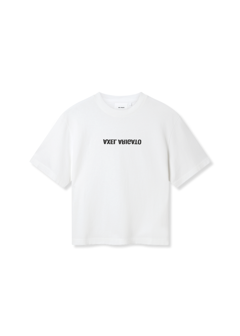 Кроп-топи AXEL ARIGATO Cropped T-Shirt білий | A3021001