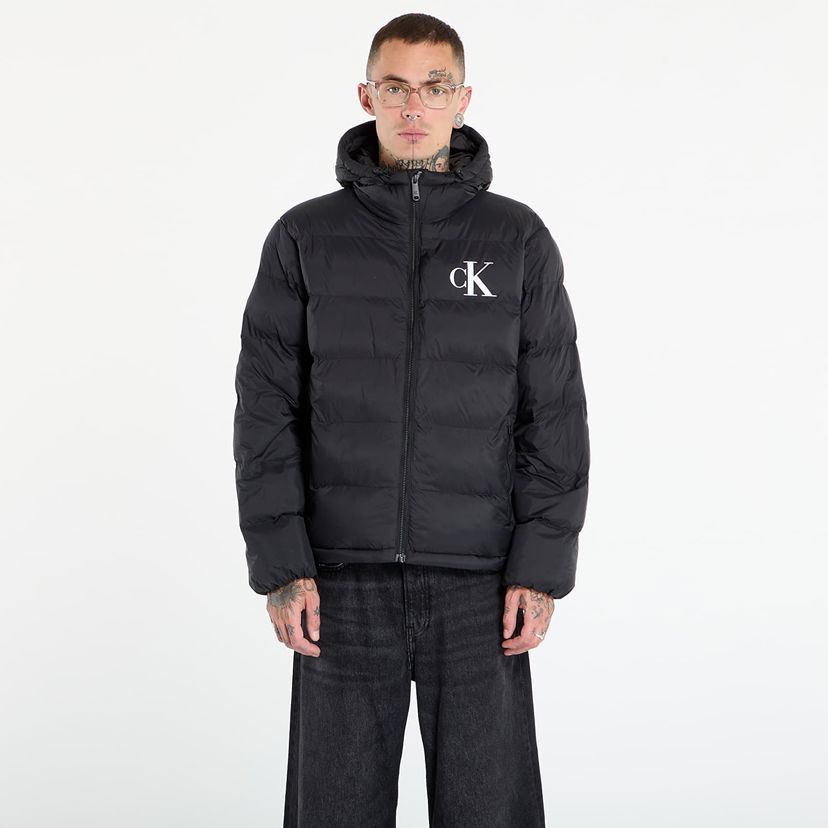 Пуховик CALVIN KLEIN Calvin Klein Jeans Monogram Puffer Jacket чорний | LV04RD528G UB1