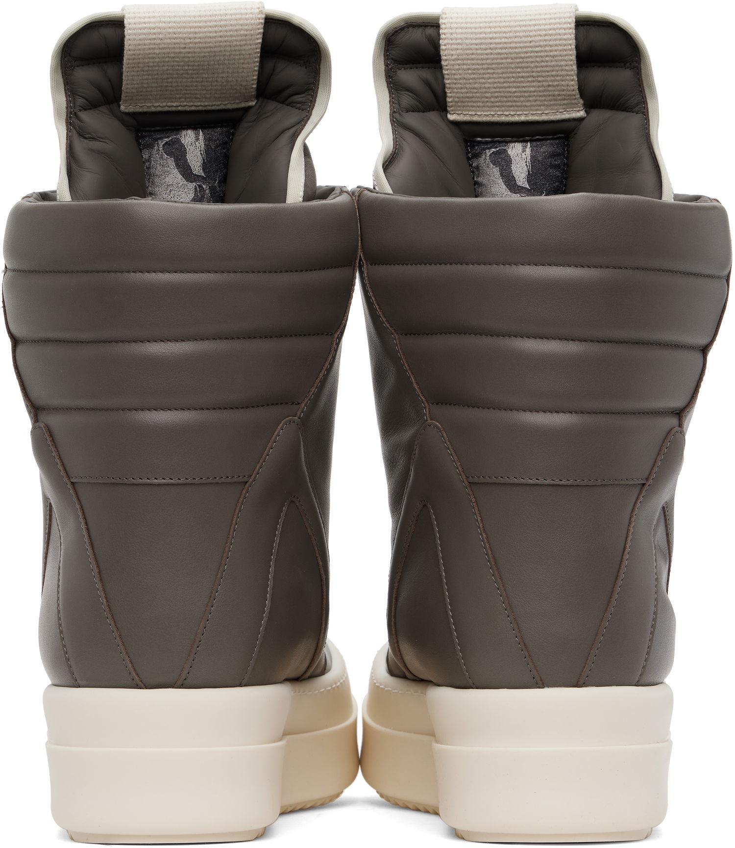 Кросівки та взуття Rick Owens Rick Owens Hollywood Mega Geobasket Зелений | RR01E5855 LCO, 1