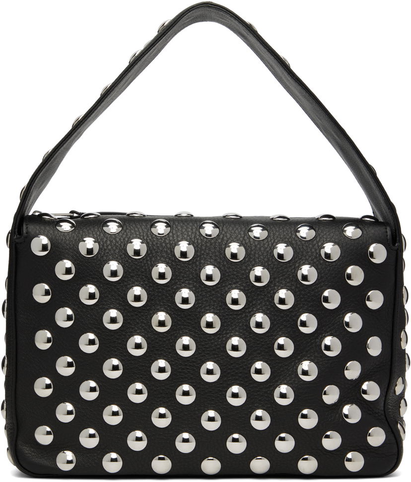 Сумка Khaite KHAITE Elena Studded Shoulder Bag чорний | H2025-895