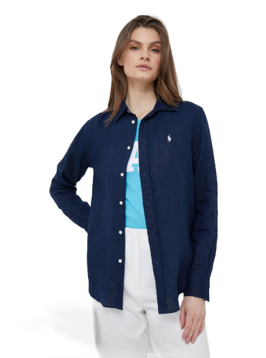 Сорочка Polo by Ralph Lauren Shirt темно-синій | 211920516