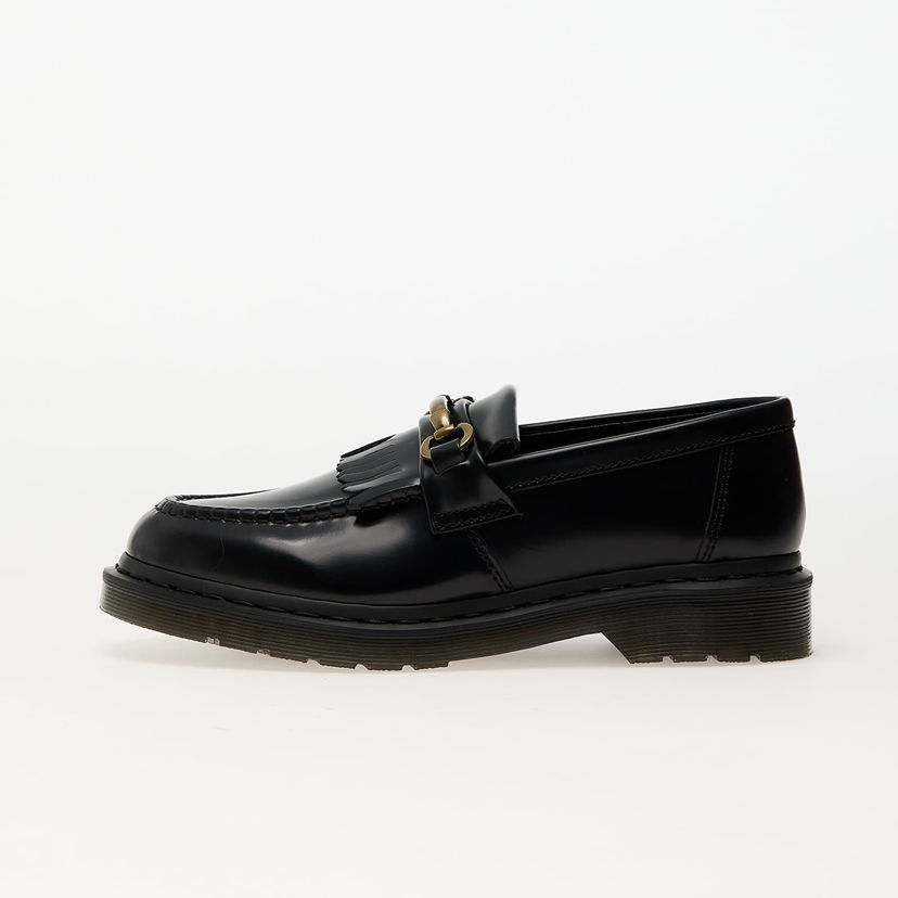 Кросівки та взуття Dr. Martens Adrian Polished Smooth Snaffle Loafers чорний | DM32102001