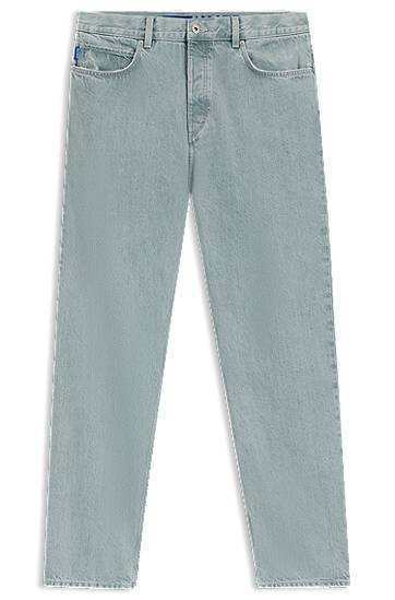 Джинси BOSS Baggy Fit Rigid Denim Jeans Сірий | 50541663