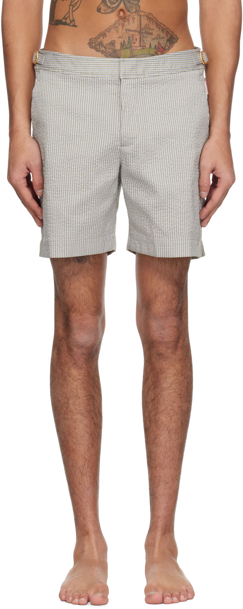 Купальники Orlebar Brown Orlebar Brown Bulldog Swim Shorts Сірий | 280446