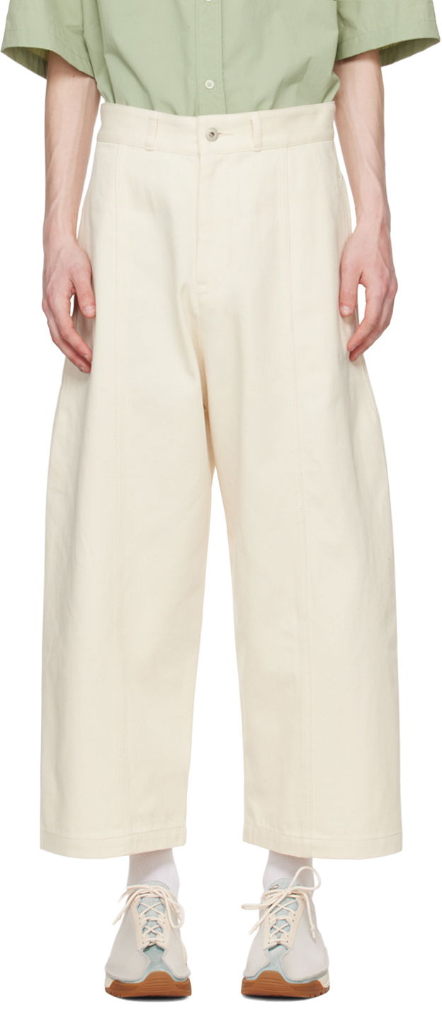 Штани sage NATION Sage Nation Welt Jeans бежевий | S083