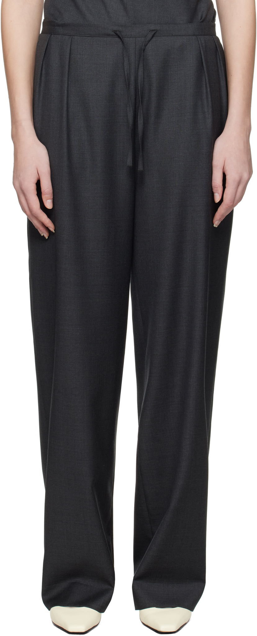Штани Loulou de Saison Loulou de Saison Cove Trousers чорний | COVE