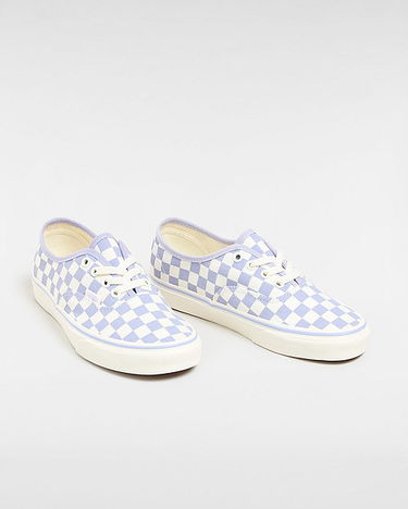 Кросівки та взуття Vans Authentic Checkerboard Shoes (checkerboard Lilac) Unisex White, Size 2.5 Сірий | VN000BW5LLC, 1
