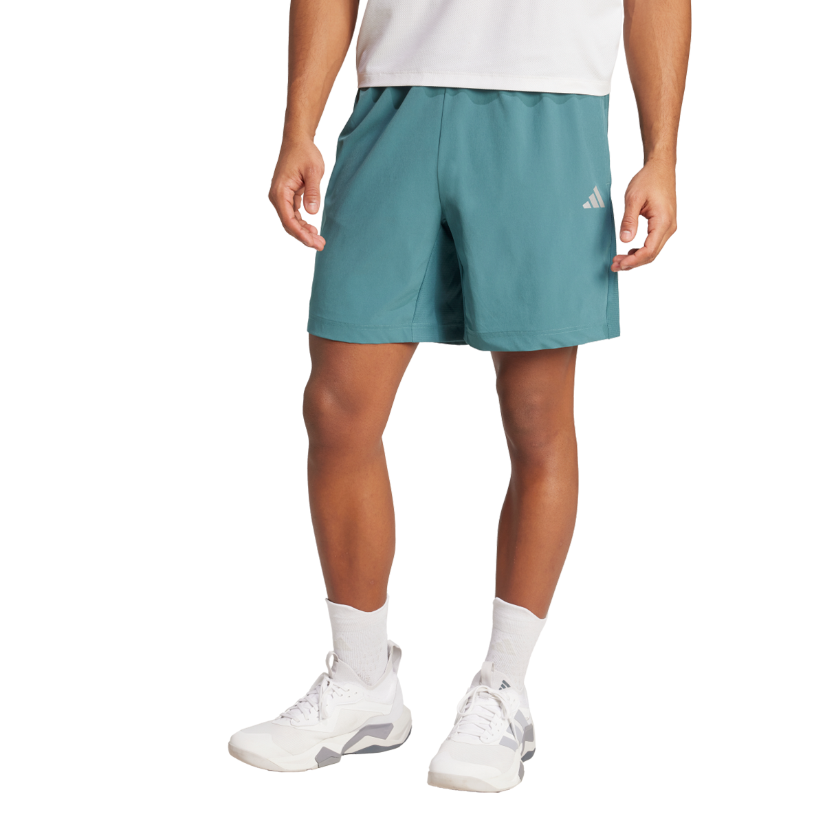Шорти adidas Originals Performance Training Shorts TECH APP GFXSHO Бірюзовий | JZ8499, 0