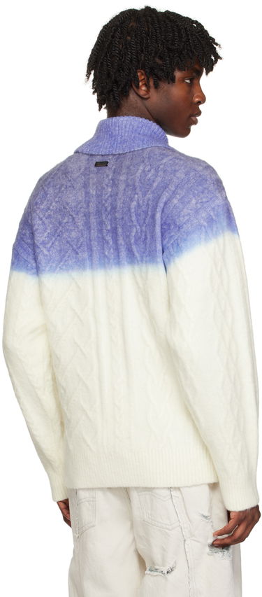 Cветр ADER ERROR Gradient Oversized Polo Sweater Синій | BMADFWKT0101IV, 2