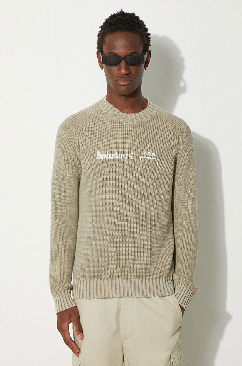 Cветр A-COLD-WALL* Sweater Зелений | A6PGKDH4