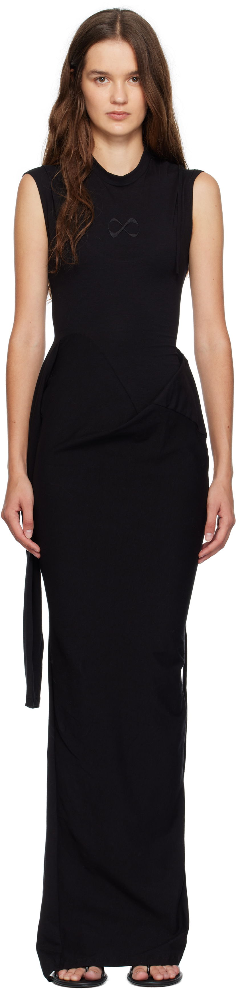 плаття Ottolinger Ottolinger Sleevy Maxi Dress чорний | 115-502315-01