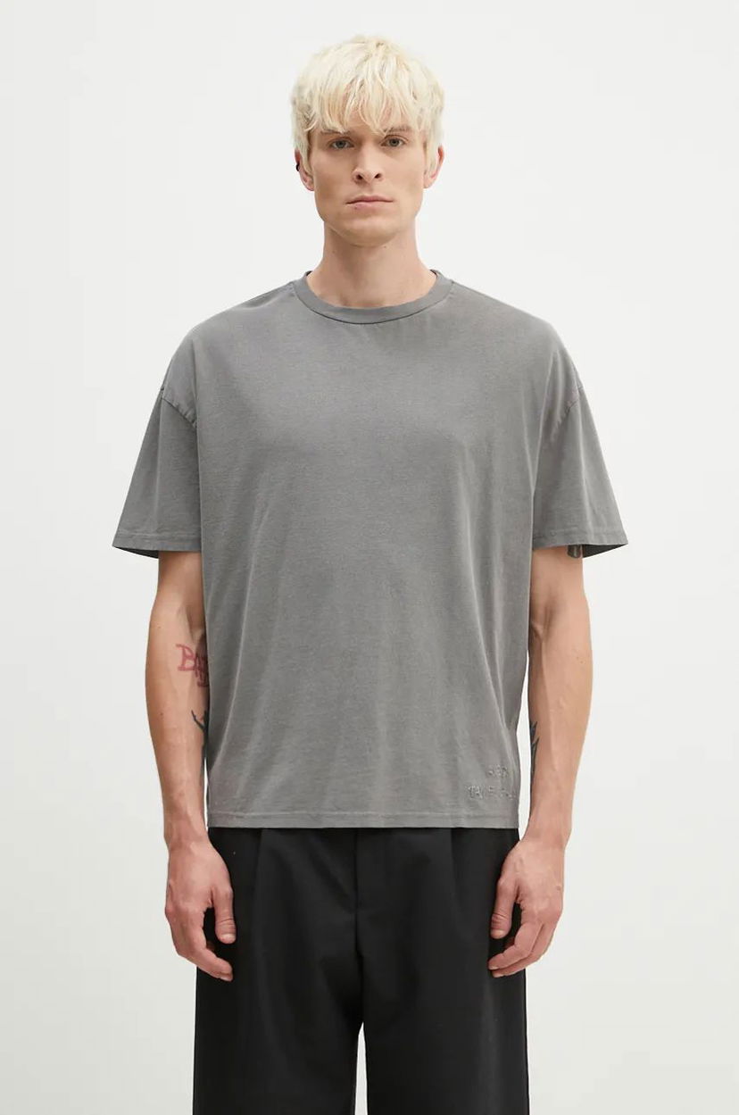 Футболка A.P.C. Floater T-Shirt Сірий | COHBS.M26437.LAD