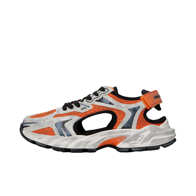 Кросівки та взуття HERON PRESTON Block Stepper Sandals "Orange Gray" Помаранчевий | HMIA029F23FAB0022005