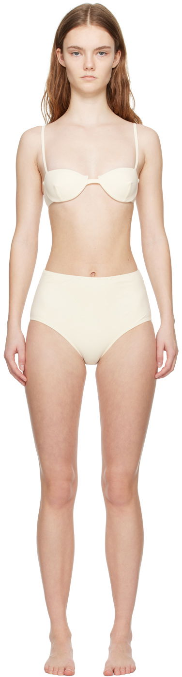 Купальники TOTEME TOTEME Sweetheart Neck Bikini бежевий | 223-881-795 / 223-889-795