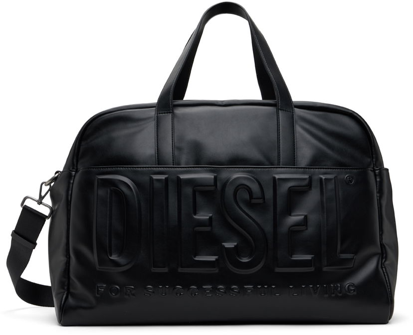 Сумочка Diesel DSL 3D Duffle Bag чорний | X09929 P5184