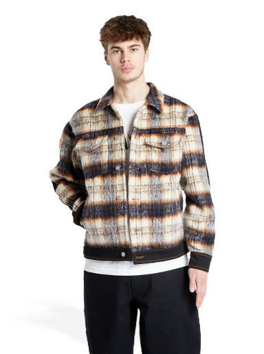 Куртка Pleasures Mental Trucker Jacket Рожевий | P23W027 BLACK