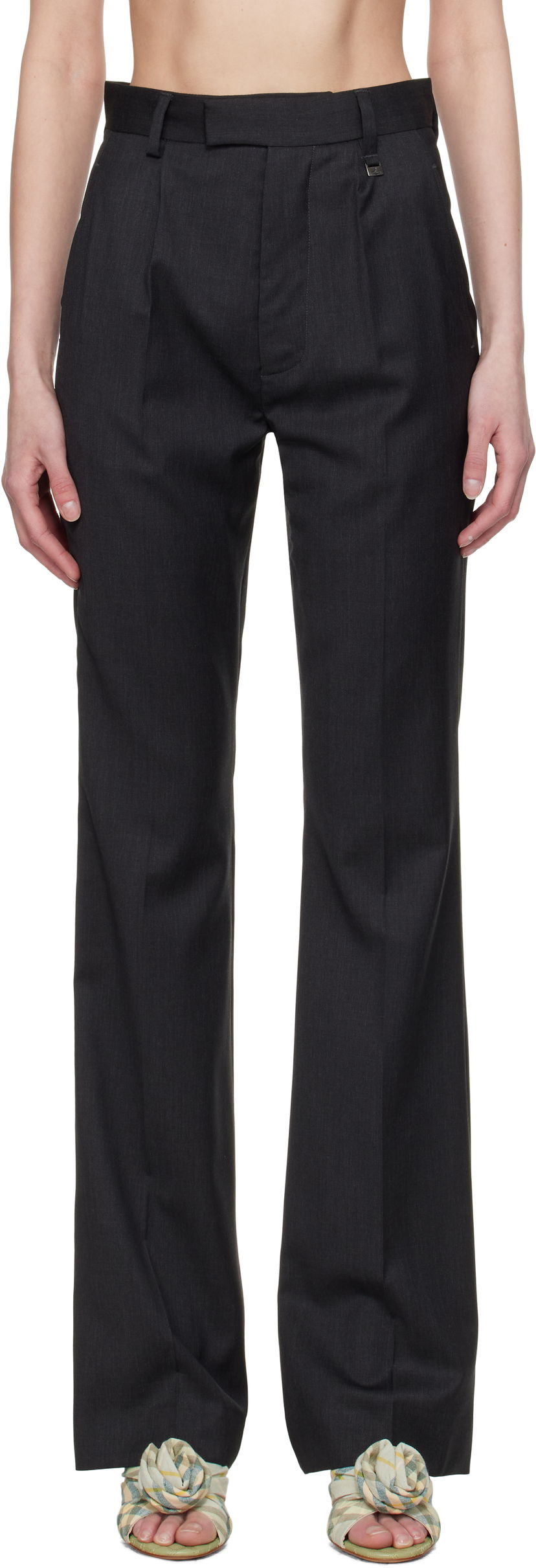 Штани Vivienne Westwood Vivienne Westwood Ray Pleated Trousers чорний | 1F010008-W0120-