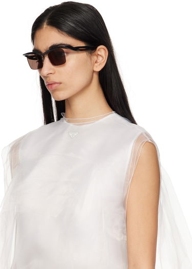 Сонцезахисні окуляри Prada Prada Twisted Frame Square Sunglasses чорний | 0PR A15S 8056262076125, 3