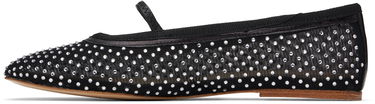 плаття A.P.C. A.P.C. Swan Crystal-Embellished Ballerina Flats чорний | PAAGG-F53295, 2