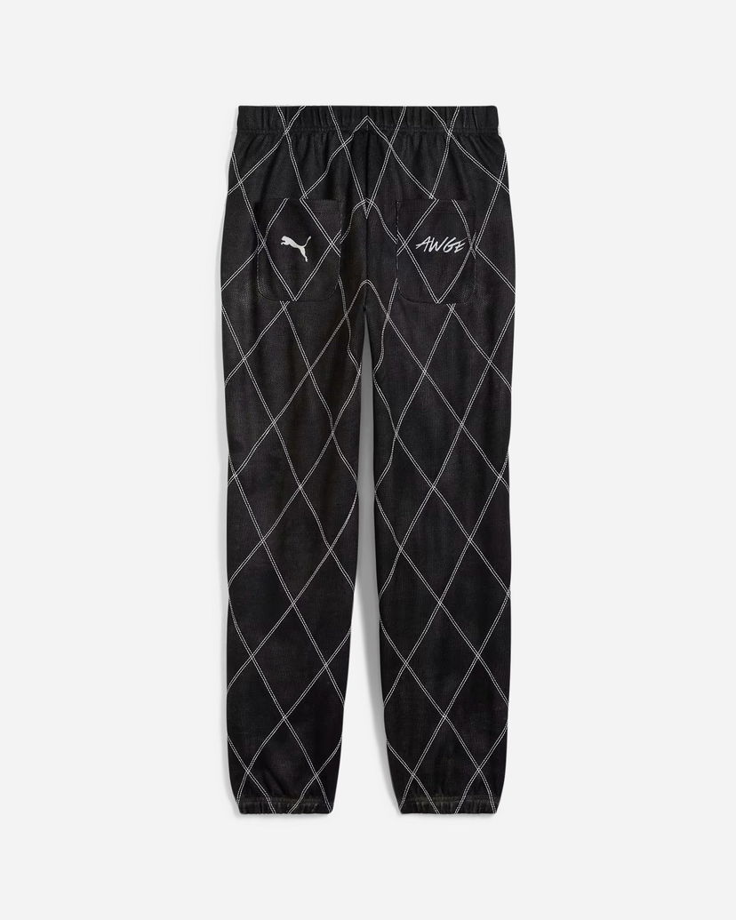 Спортивні штани Puma A$AP Rocky Quilted Sweatpants чорний | 631124-01