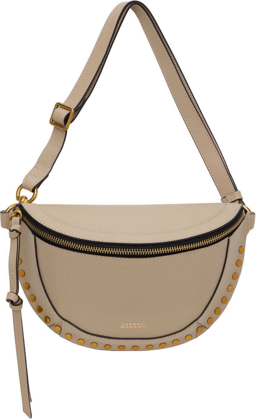 Поясна сумка ISABEL MARANT Leather Belt Bag бежевий | BJ0001FA-A1C02M