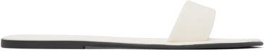 плаття The Row The Row Leather Beach Slides білий | F1386-SPN60, 0