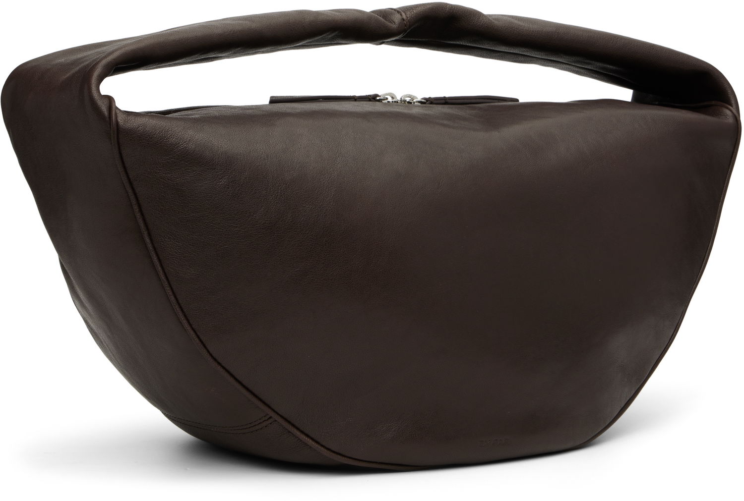 Сумка BY FAR BY FAR Maxi Cush Washed Leather Shoulder Bag Коричневий | MWBSB022LL034BR054PL, 1