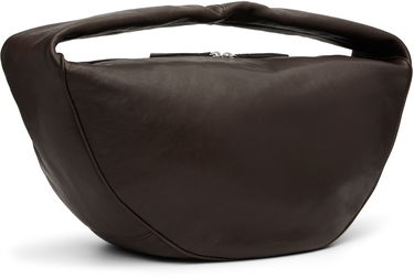 Сумка BY FAR BY FAR Maxi Cush Washed Leather Shoulder Bag Коричневий | MWBSB022LL034BR054PL, 1