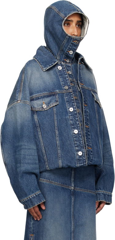 Куртка Jean Paul Gaultier Jean Paul Gaultier 'The Double' Denim Jacket Синій | 25/03-U-JA006-D024-57, 4