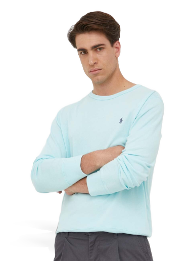 Cветр Polo by Ralph Lauren Polo Pony Motif Jumper Бірюзовий | 710899996