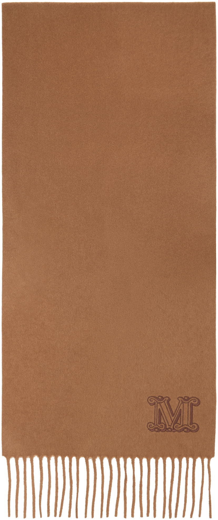 Шарф Max Mara Dalia Scarf Коричневий | 2524546312600