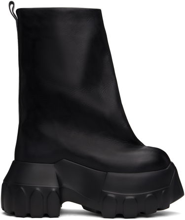 Одяг Rick Owens Rick Owens Hollywood Flared Mega Tractor Boots чорний | RU01E5864 LOO, 0
