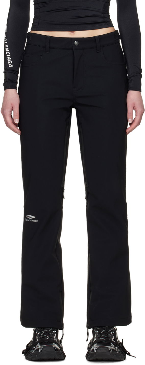 Штани Balenciaga 3B Sports Icon Ski Trousers чорний | 774002 TPQ37