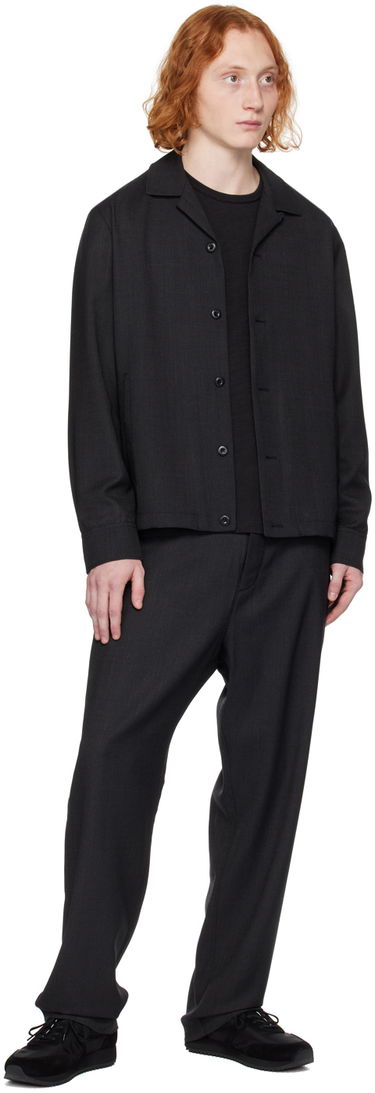 Куртка rag & bone Finlay Button-Up Shirt Jacket чорний | MBW23H2402LWML, 3